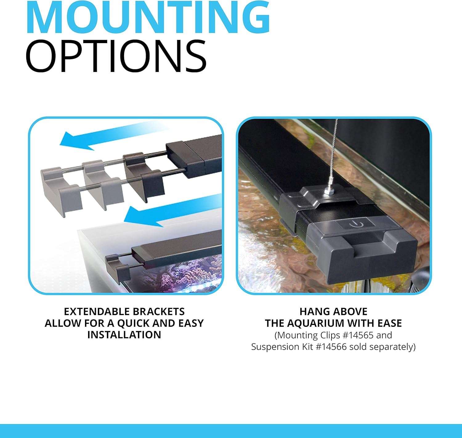 Sea Marine 3.0 LED Aquarium Lighting for Coral Growth, 59 Watts, 48-60 Inches