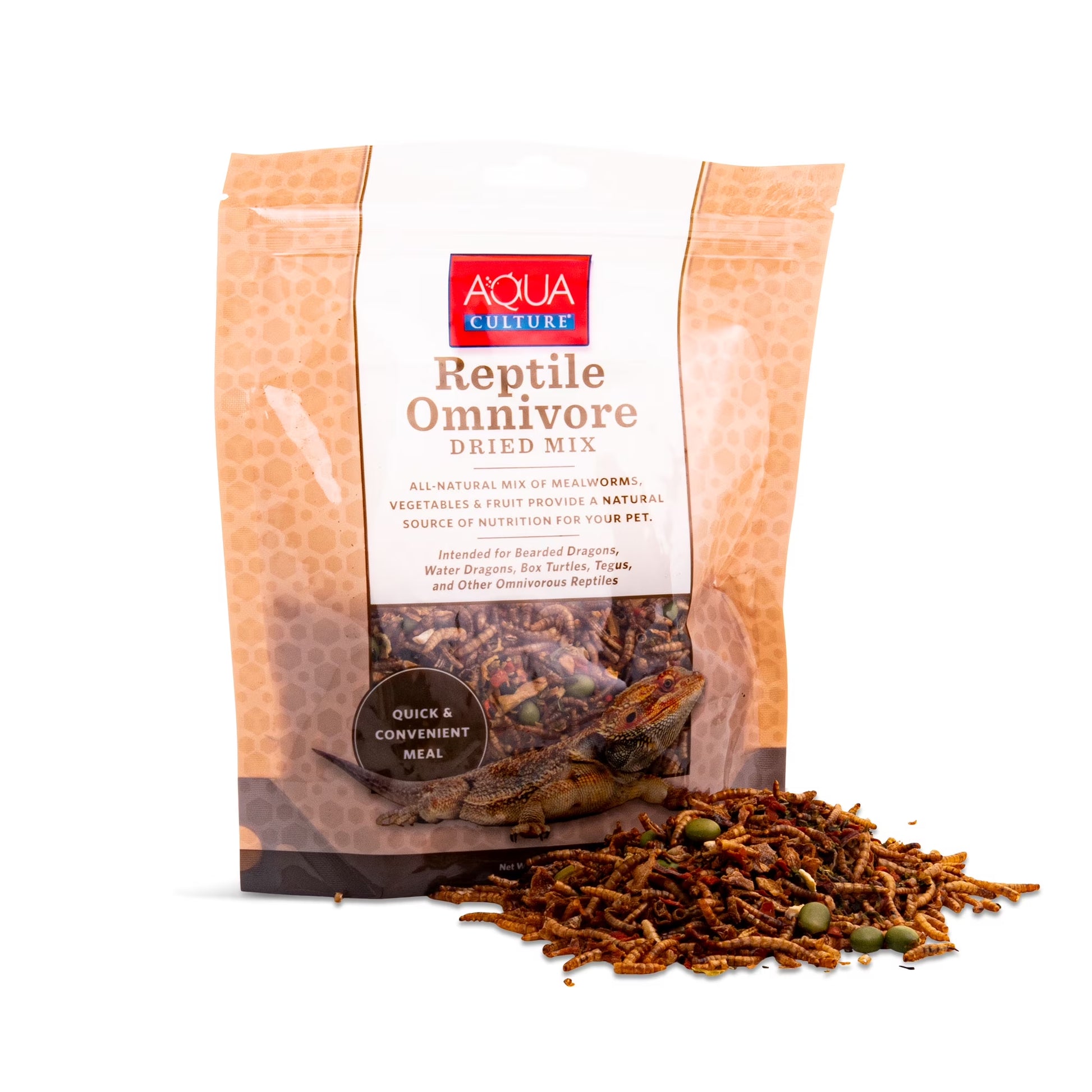 (4 Pack)  Reptile Omnivore Dried Mix, 4 Oz