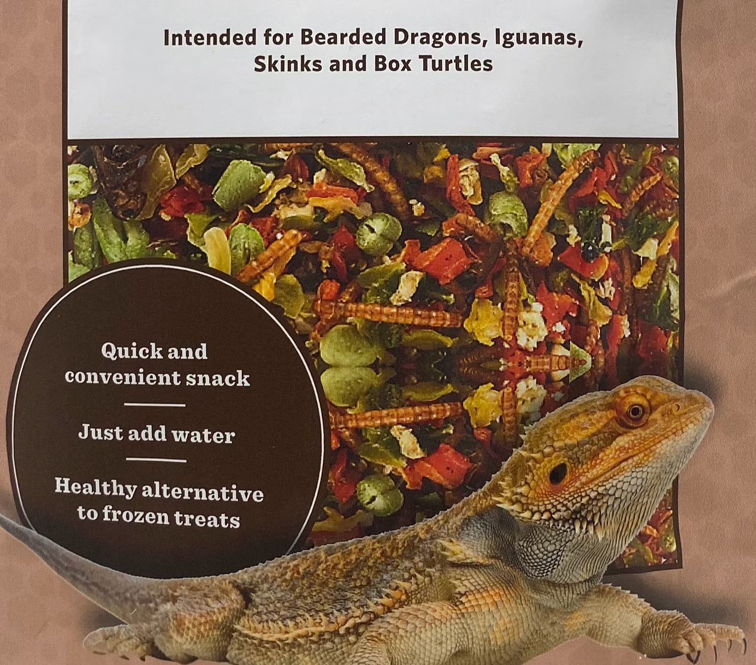 (4 Pack)  Reptile Omnivore Dried Mix, 4 Oz