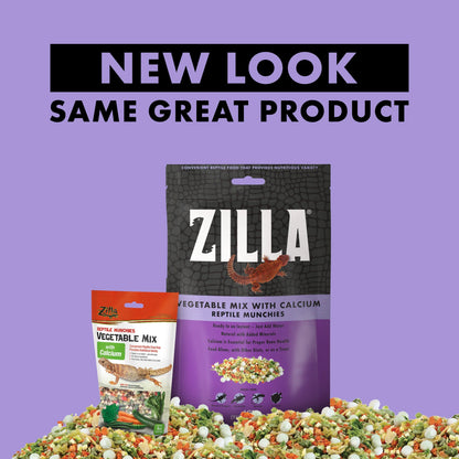 Reptile Munchies Vegetable Mix with Calcium 4 Oz.