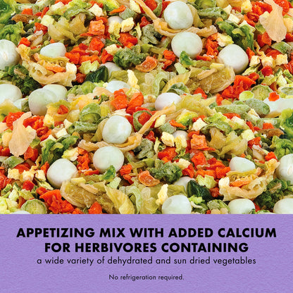 Reptile Munchies Vegetable Mix with Calcium 4 Oz.